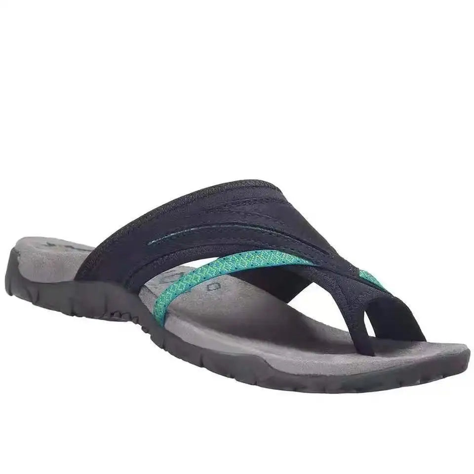 Norvielle Damen Orthopädische Sandalen Memory Schaum Beige