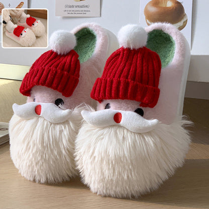 Weihnachtshausschuhe Warm Rot Weihnachtsmann Design
wird - Norvielle
