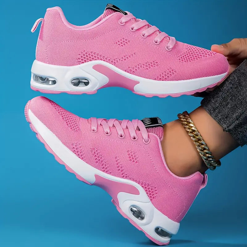 Norvielle Damen Luftkissen Sneaker Komfortabel Weich