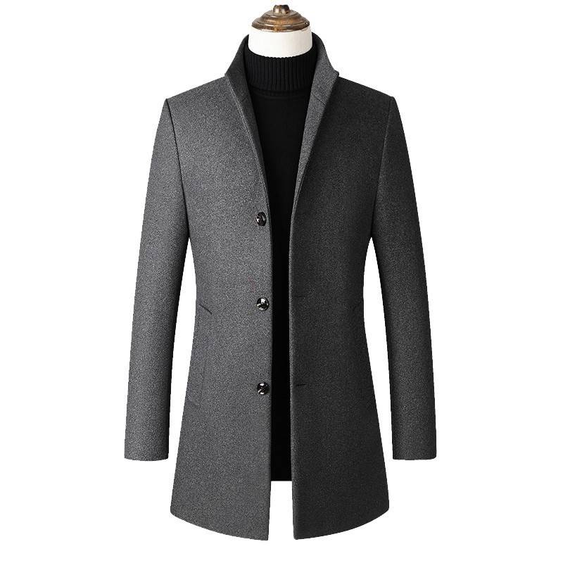 Herren Winterjacke Warm Elegant Zeitlos