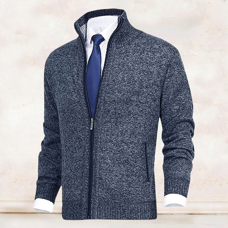 Norvielle Damen Hochgeschlossener Cardigan