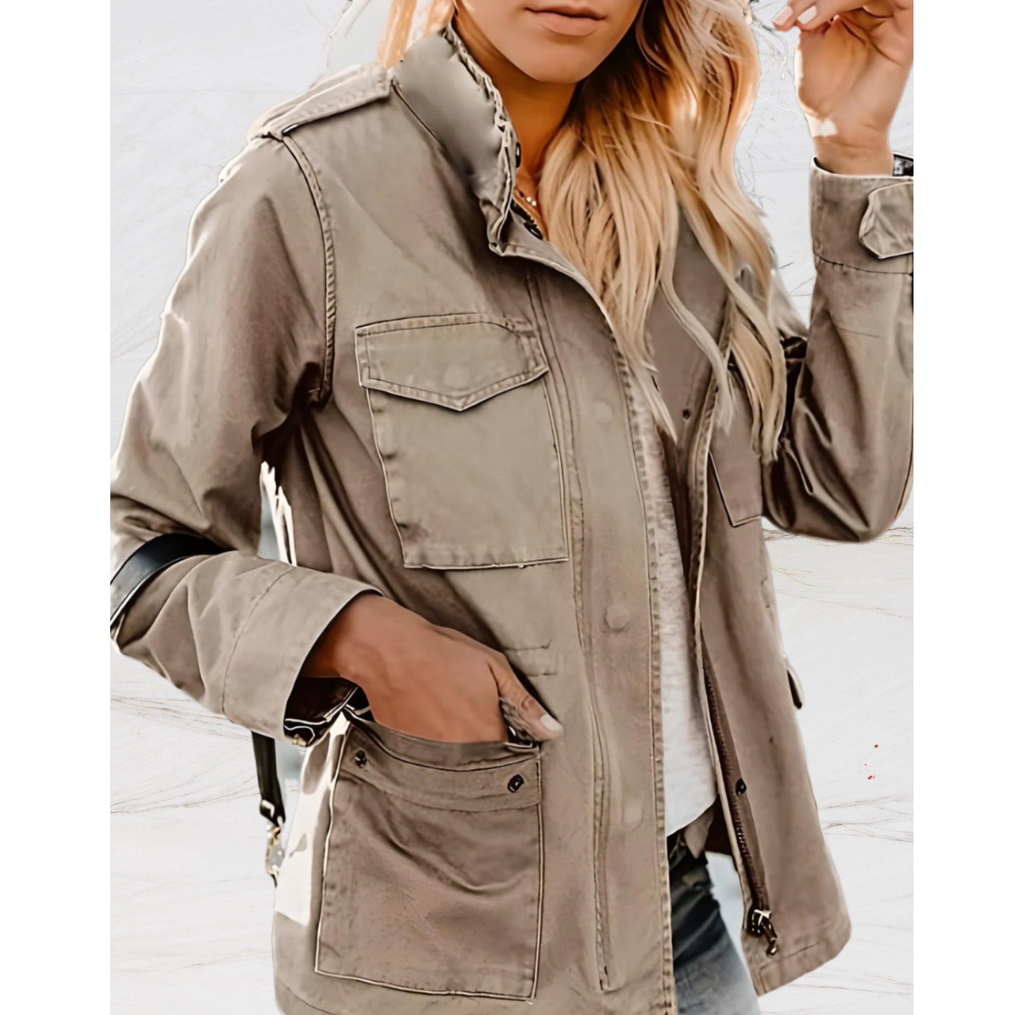 Norvielle Herren Fieldjacke Leicht Übergangsjacke