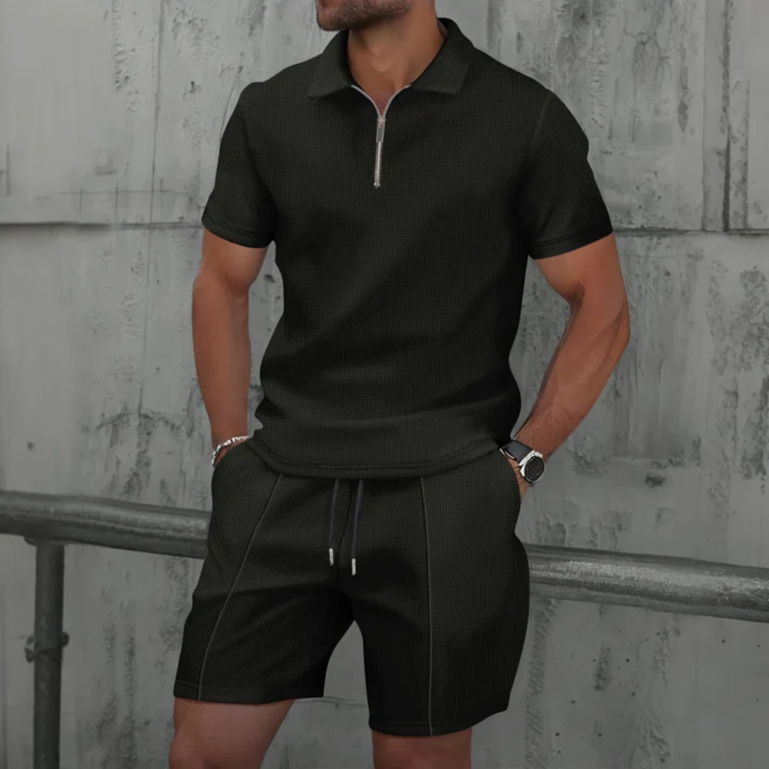 Herren Ko-ord Set Entspannter Stil