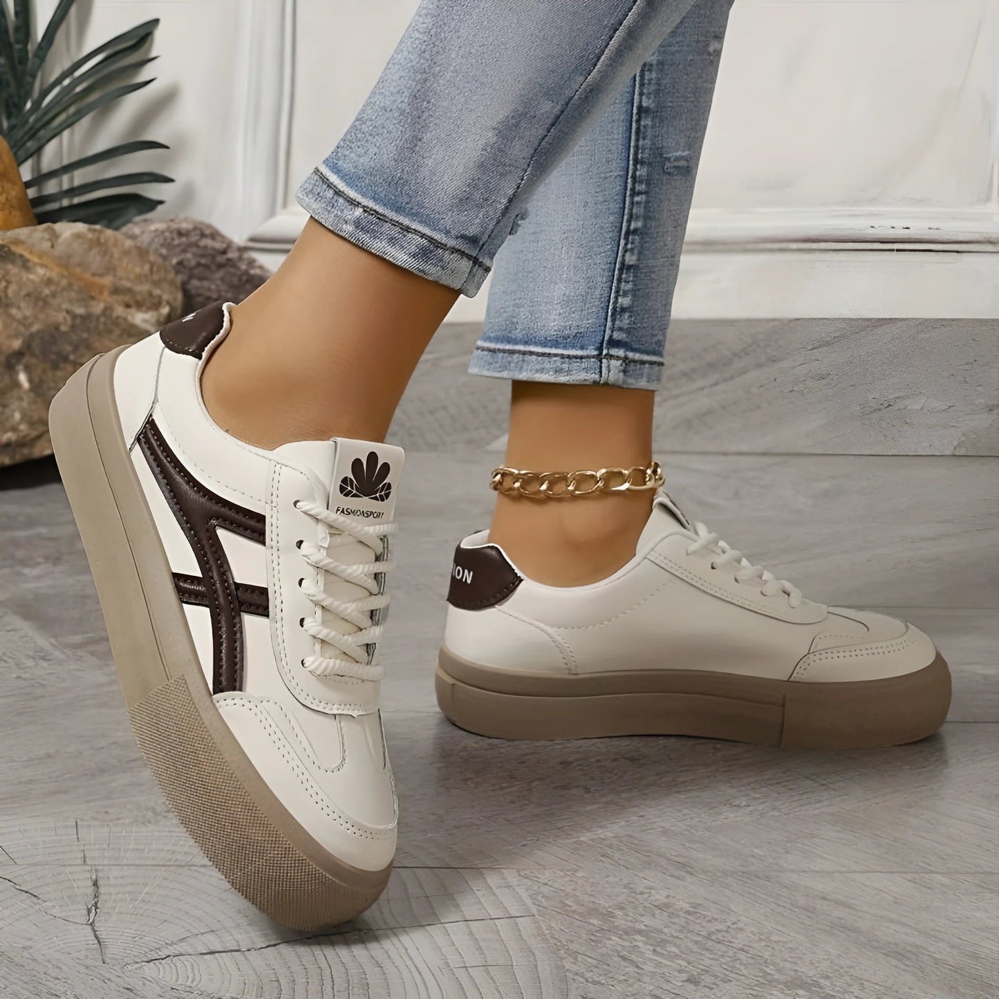 Zelia Damen Orthopädische Sneakers