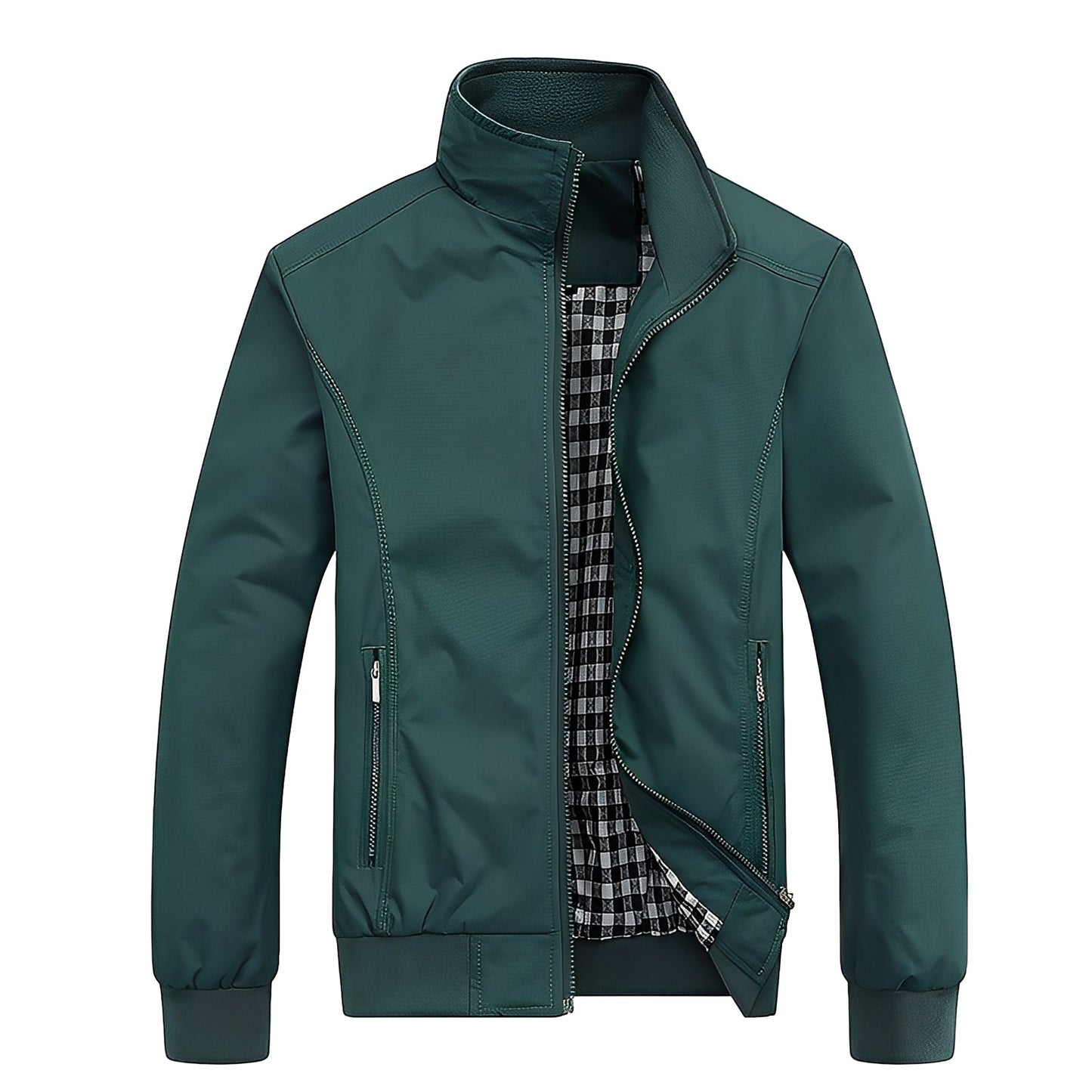 Herrenjacke Modern Reißverschluss Edward