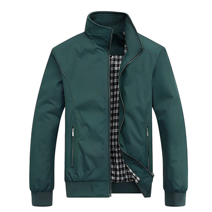 Herrenjacke Modern Reißverschluss Edward
