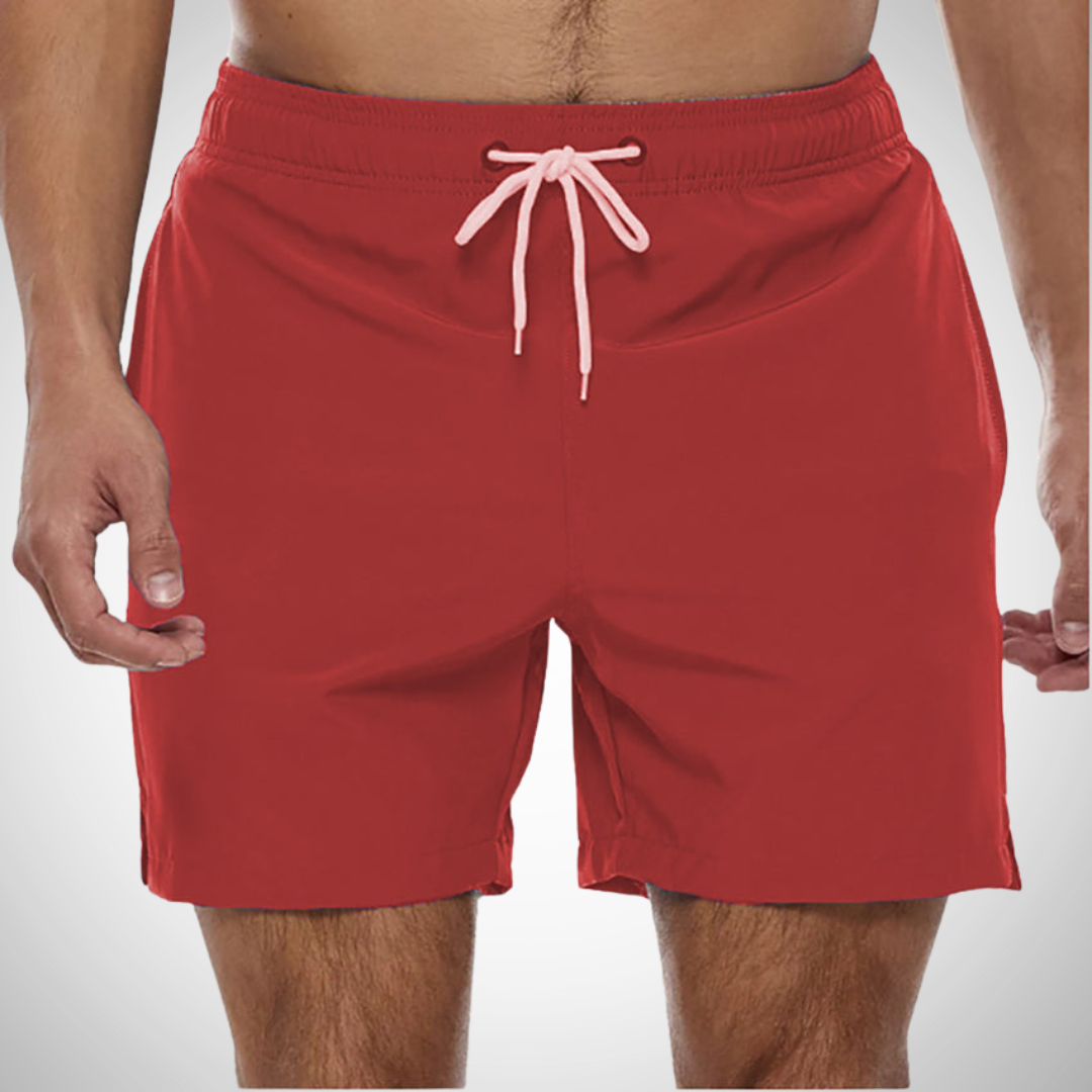 Herren Badehose Einfarbig Komfort