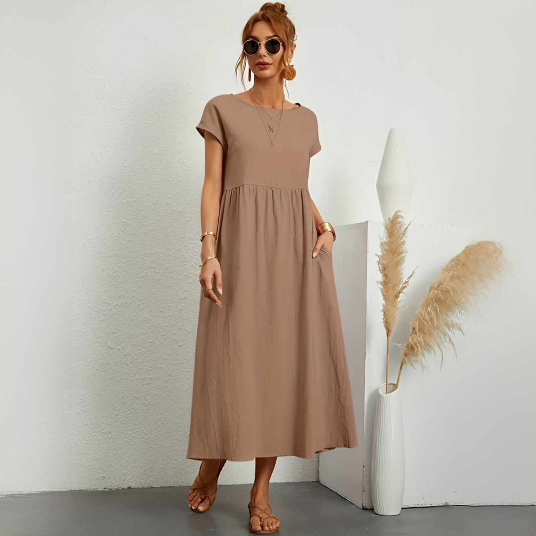 Damen Sommerkleid Komfort Leicht