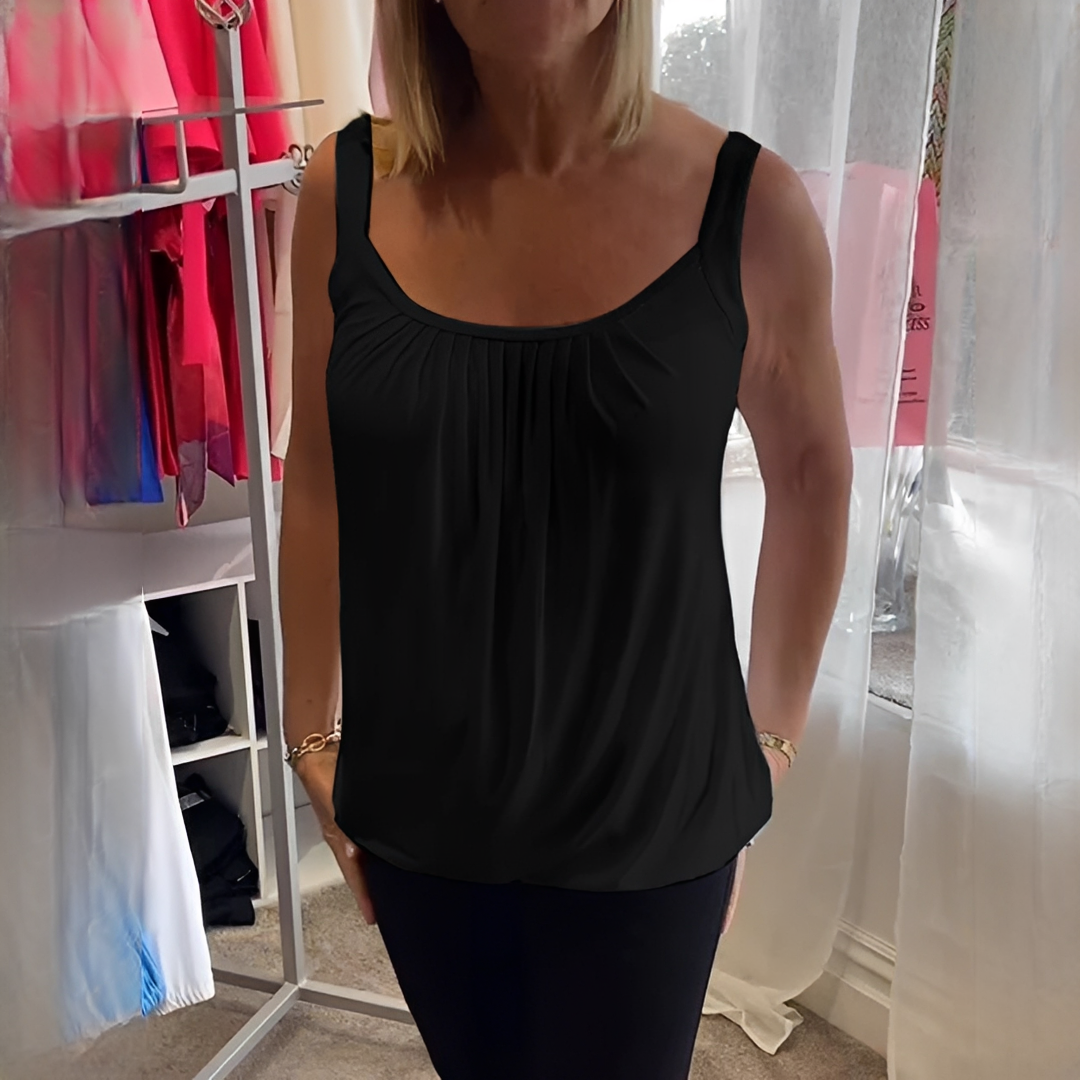 Damen Ärmelloses Shirt Leicht Philipa