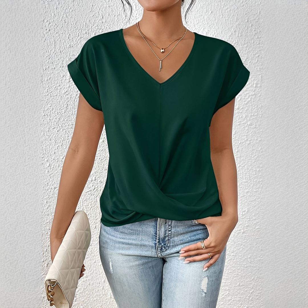 Paola Damen T-Shirt Kurzärmelig Elegantes Design