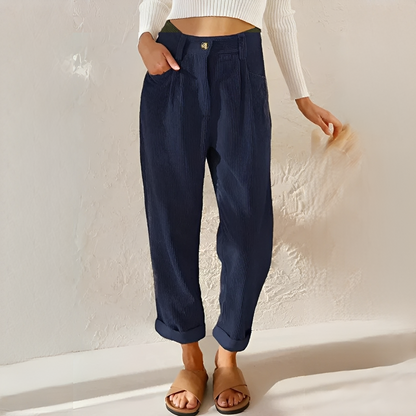 Damen Cordhose Trendig