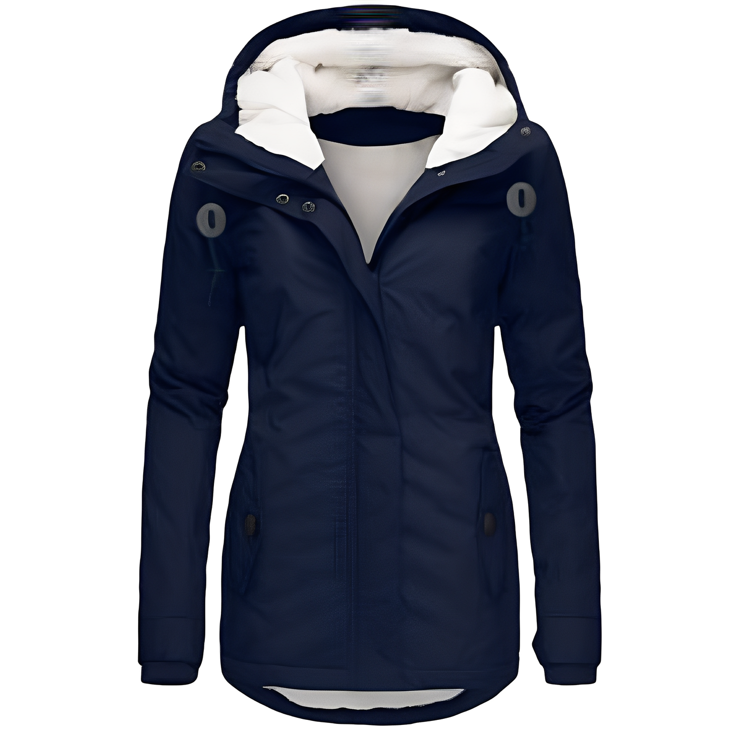 Wasserdichte Samtjacke Damen Kapuze