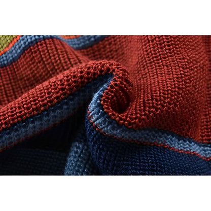 Herren Strickcardigan Retrobaumwolle Grau