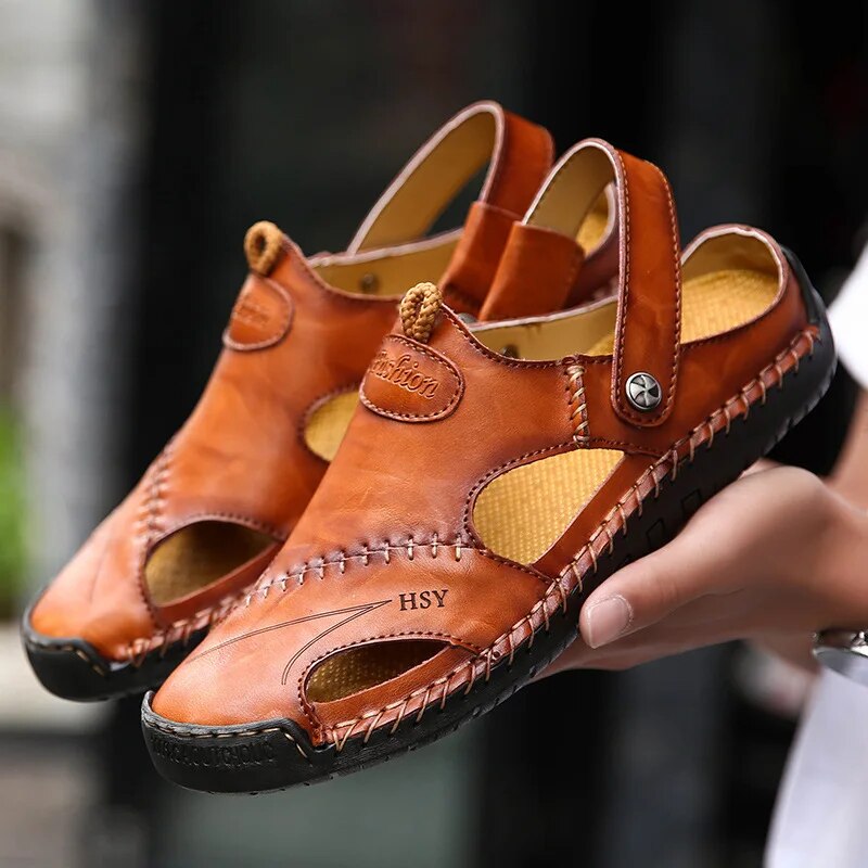 Norvielle Damen Sandalen Robust Klassisch