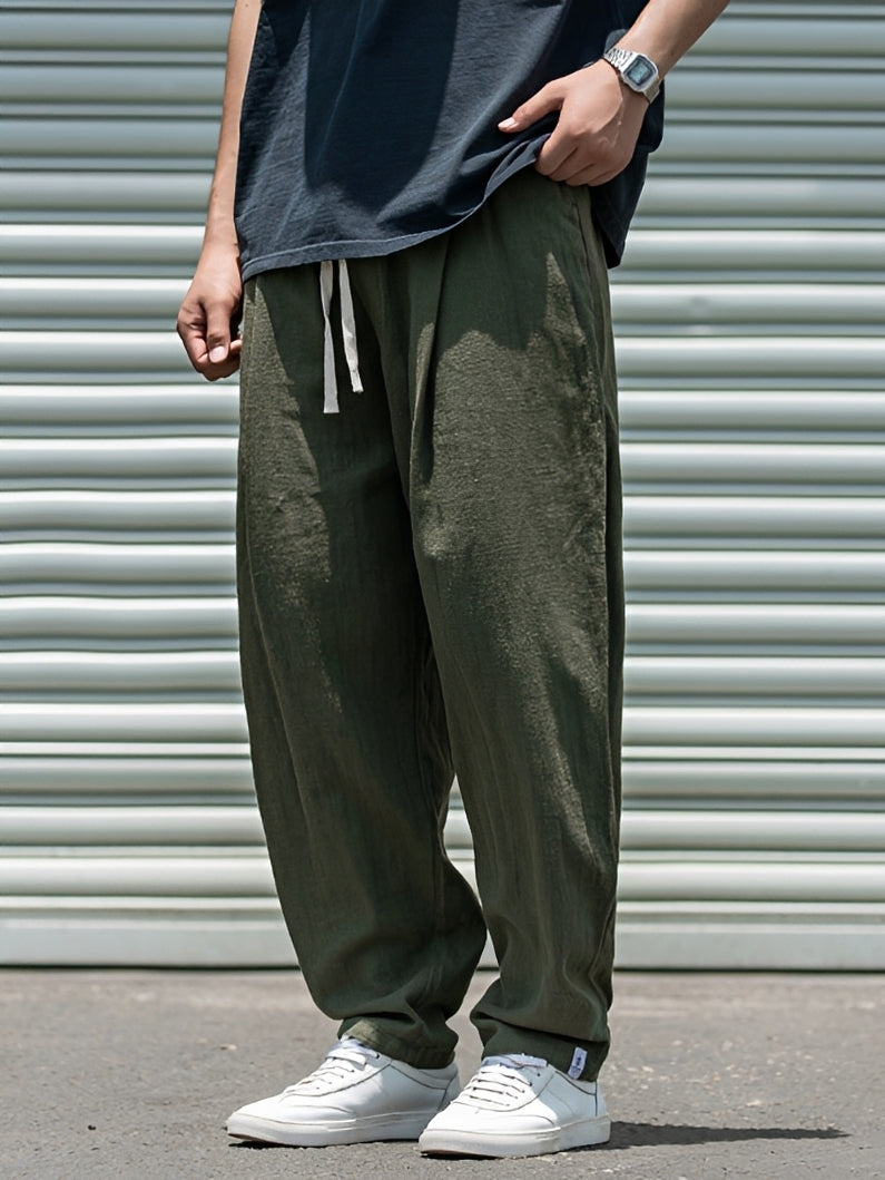 Herren Freizeithose Leicht Weite Bein