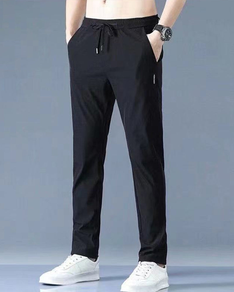 Herren Stoffhose Lang