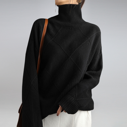 Damen Rollkragenpullover Qualität