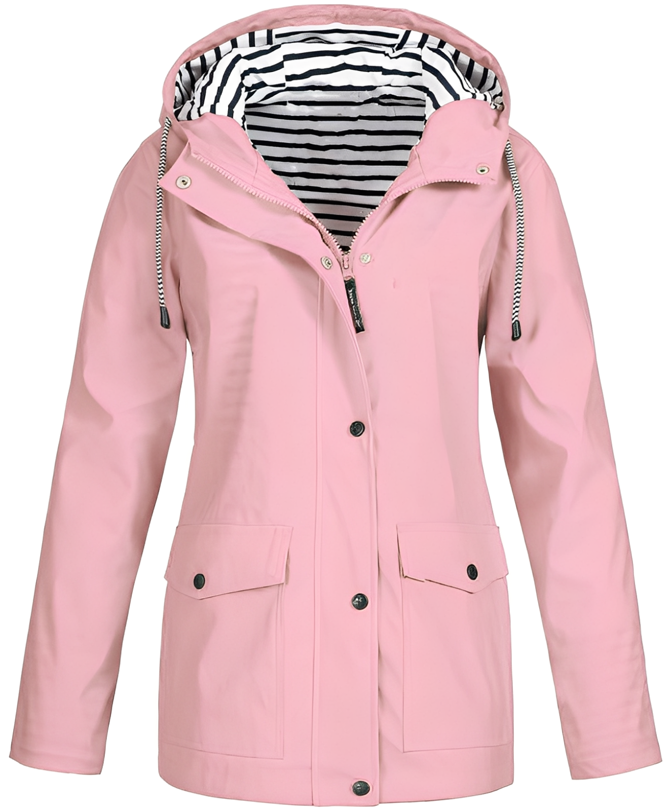 Norvielle Damen Outdoor-Jacke Modern Wasserdicht - Norvielle