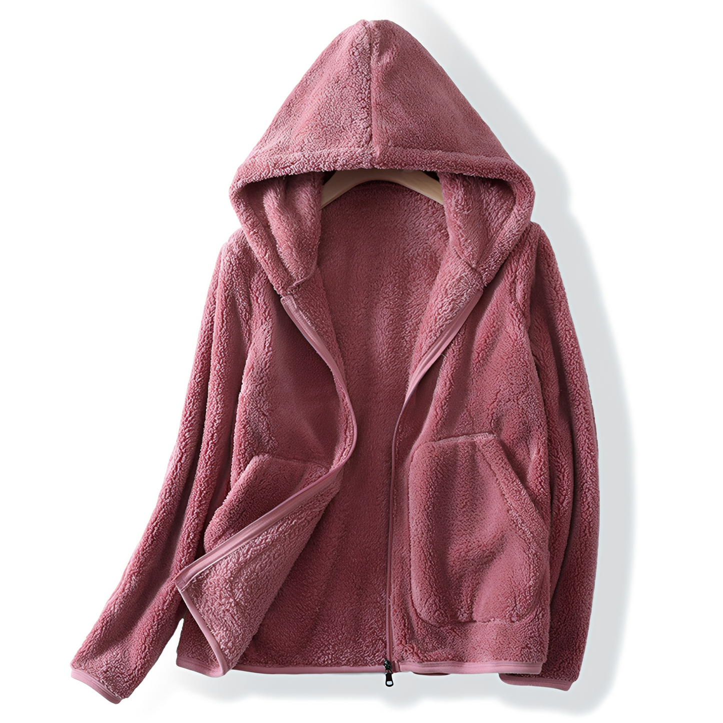Damen Fleecejacke Warm Wattiert