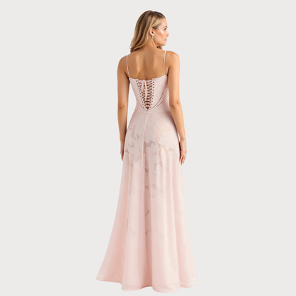 Damen Hochzeitsgast Maxikleid Lang