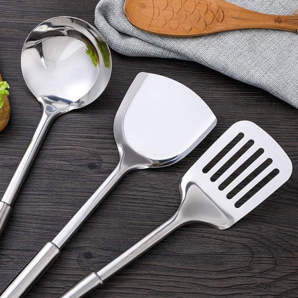 Edelstahl Kochlöffel-Set 5-teilig