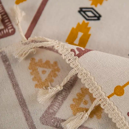 Boho Tischdecke Quasten Dekorativ