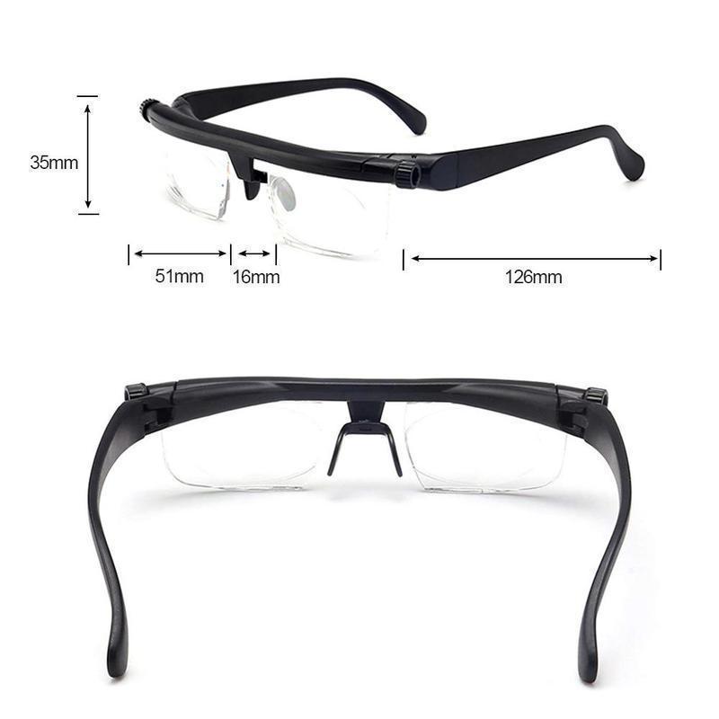 Fokus Einstellbare Lesebrille Unisex