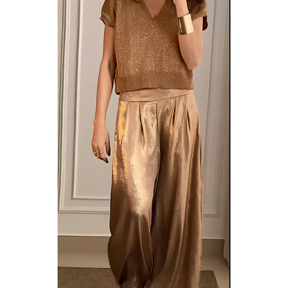 Damenhose Hochbund Elegant