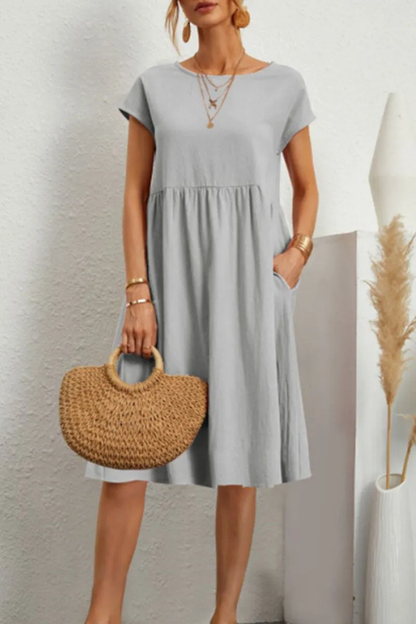 Imogen Damen Patchwork-Kleid Zeitgemäß