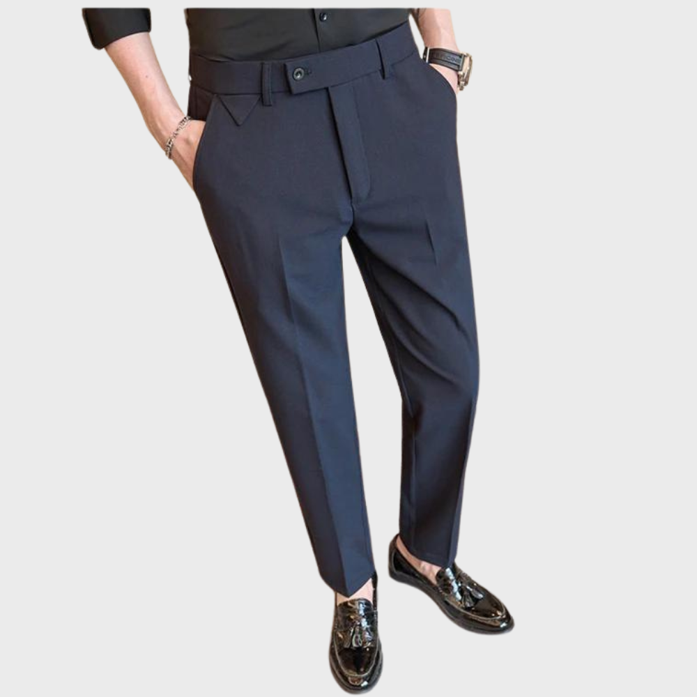 Herren Slim Fit Hosen Slimleg