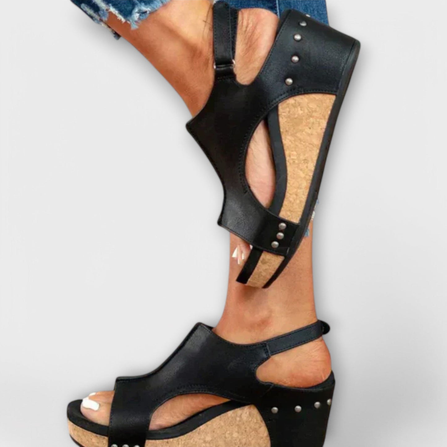 Orthopädische Damen Schuhe Keilabsatz
