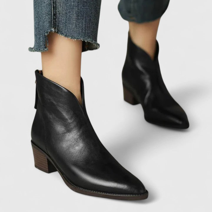 Nicole Damen Stiefeletten Blockabsatz