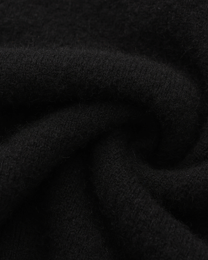 Bennett Herren Kaschmirpullover Polokragen Knopfleiste