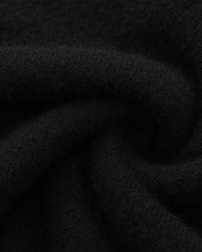 Bennett Herren Kaschmirpullover Polokragen Knopfleiste