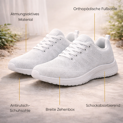 Damen Orthopädische Schuhe Bequem Atmungsaktives Material