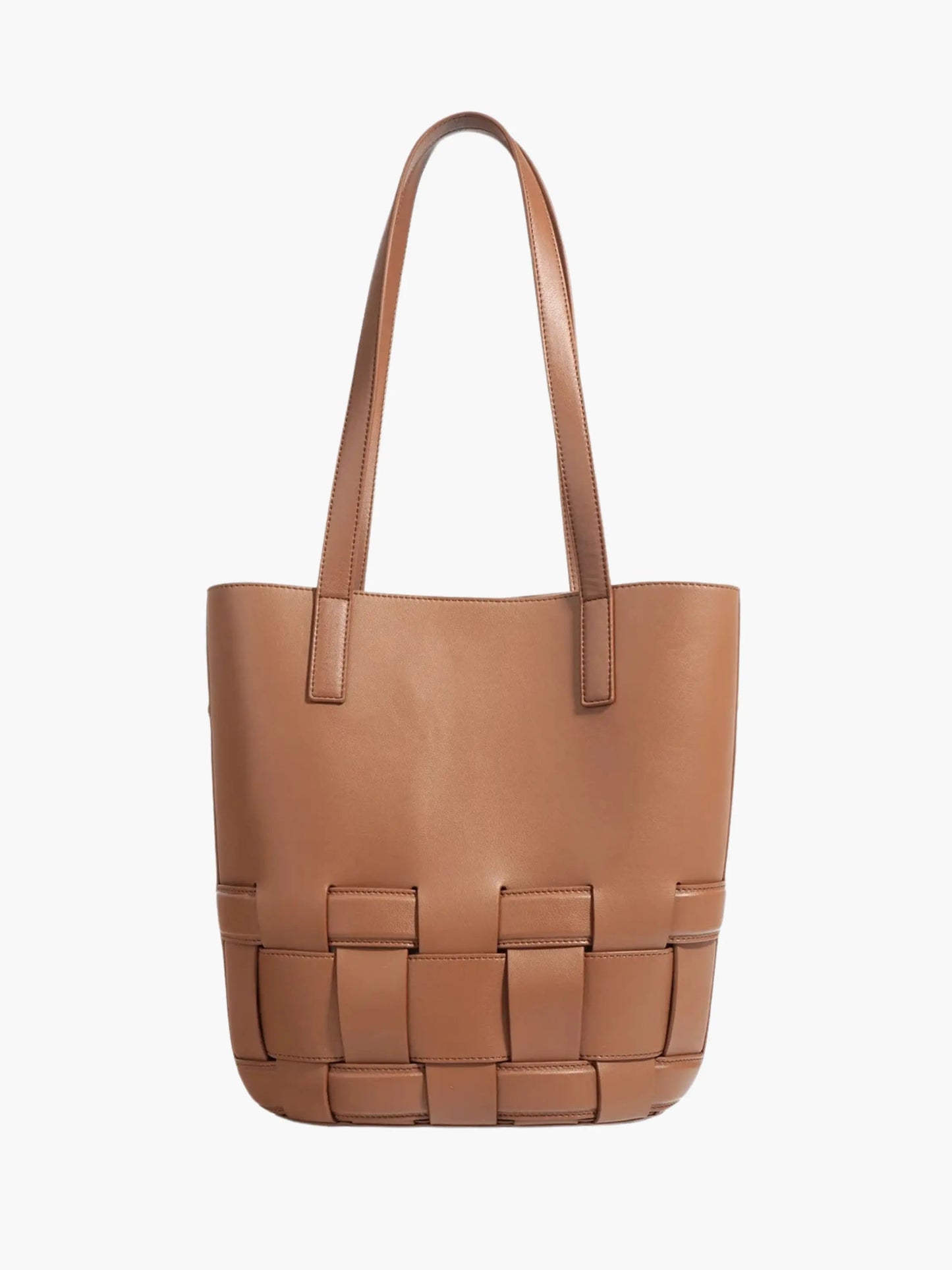 Geflochtene Leder Damenhandtasche