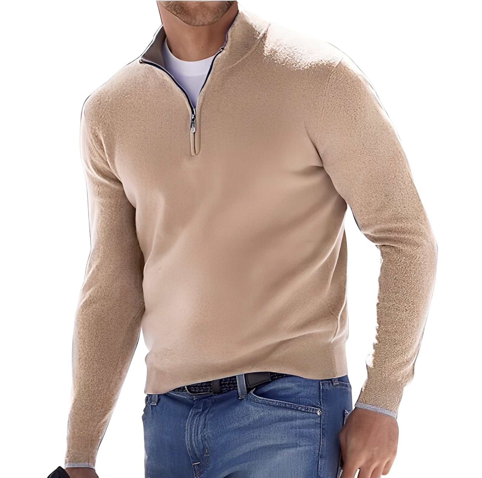 Ralph Herren Pullover Mit Reißverschluss - Norvielle