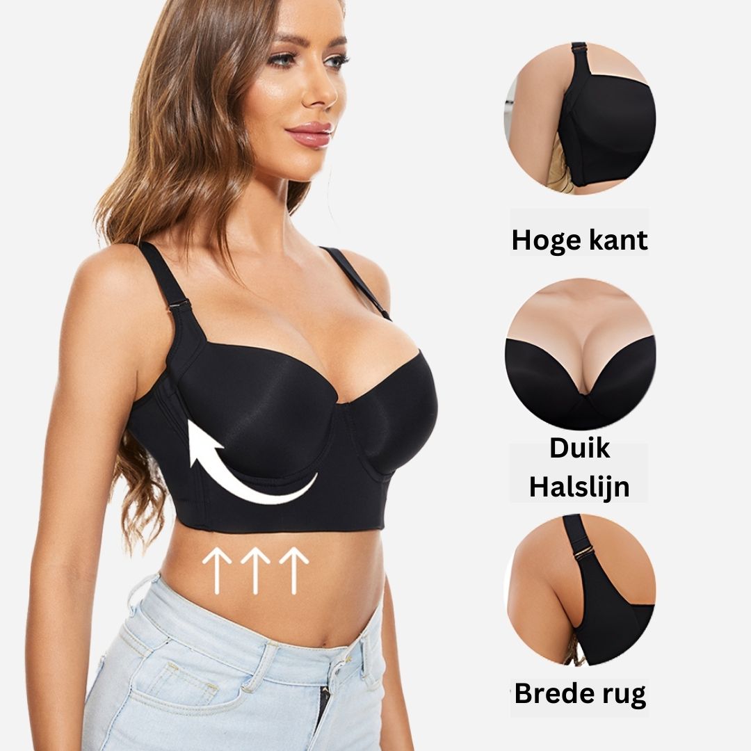 Damen Push-Up BH Komfort Tiefe Cup
