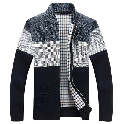 Norvielle Herren Freizeitjacke Fleece-Innenausstattung - Norvielle