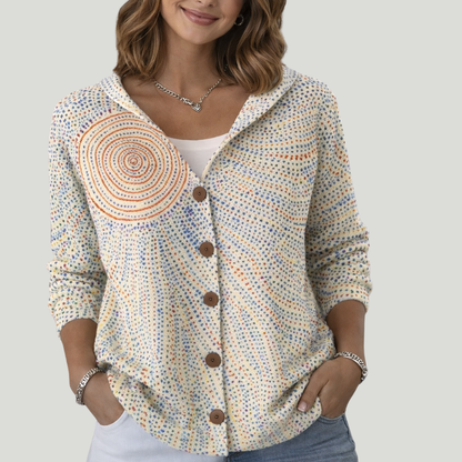 Damen Cardigan Elegantes Design Bequem