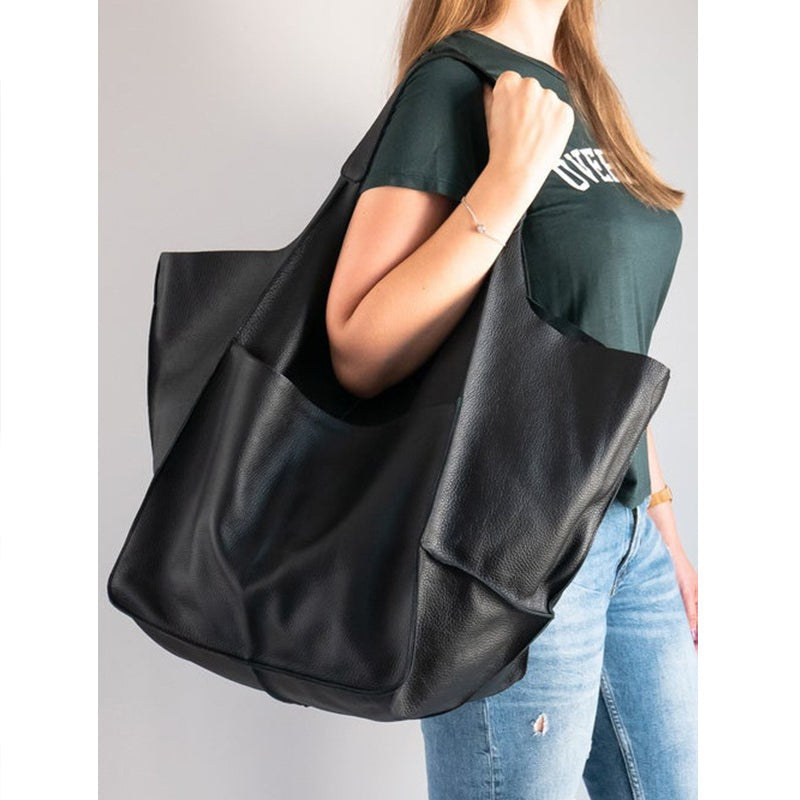 Damen Handtasche Groß Lederoptik