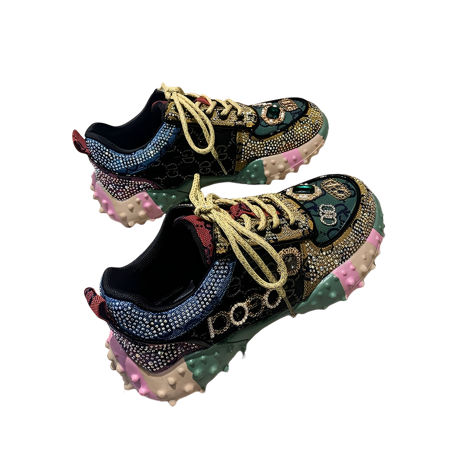 Damen Glitzerschuhe Bethan Stilvoll Glitzer