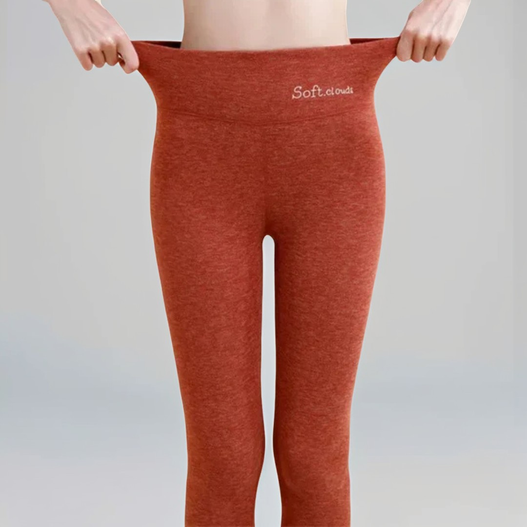 Damen Schlankmachende Leggings Wärme Isolierend