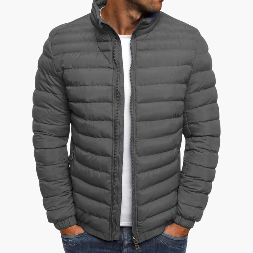 Herren Daunenjacke Übergangszeit Warm