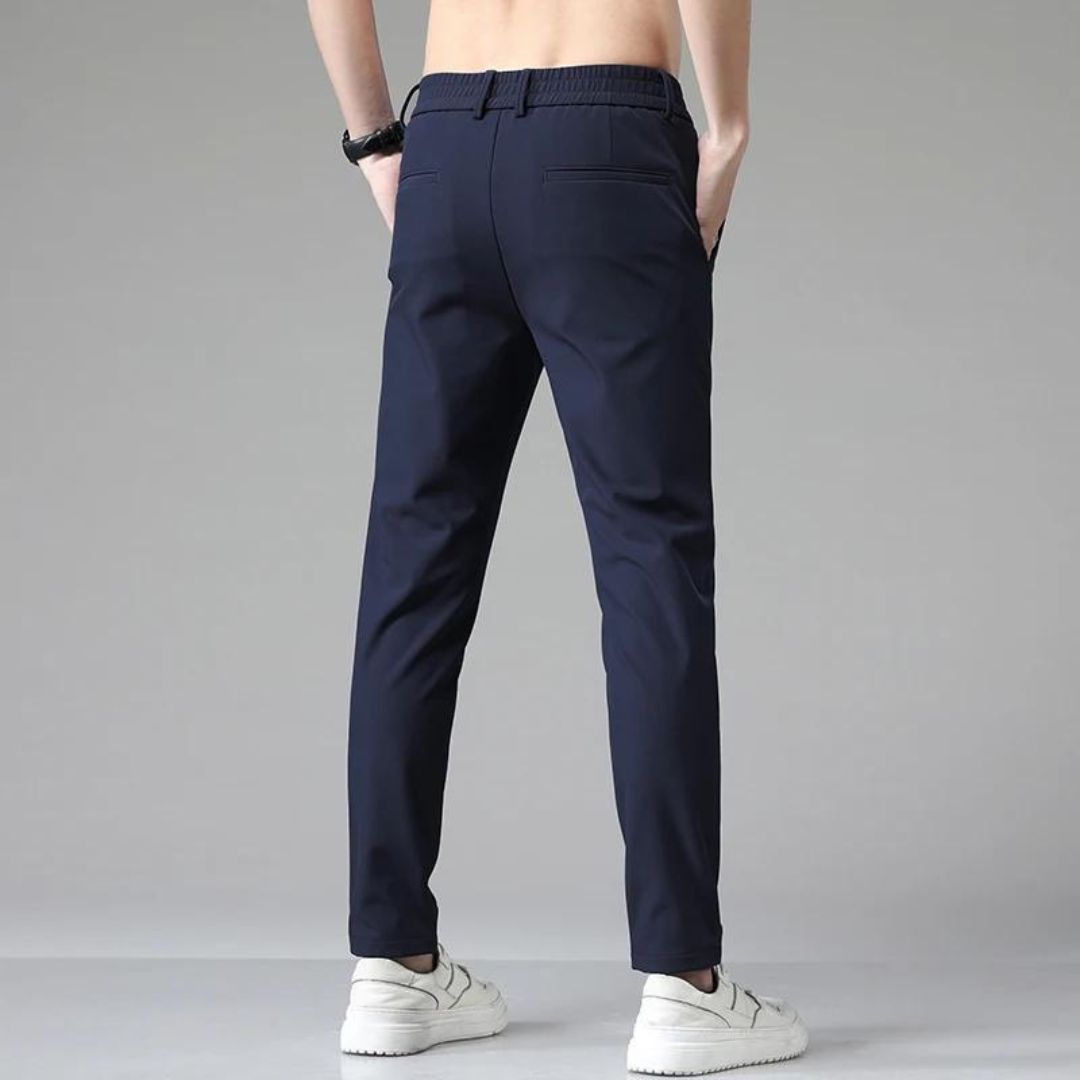 Herren Chino Hose Schmal Slim Fit Beige