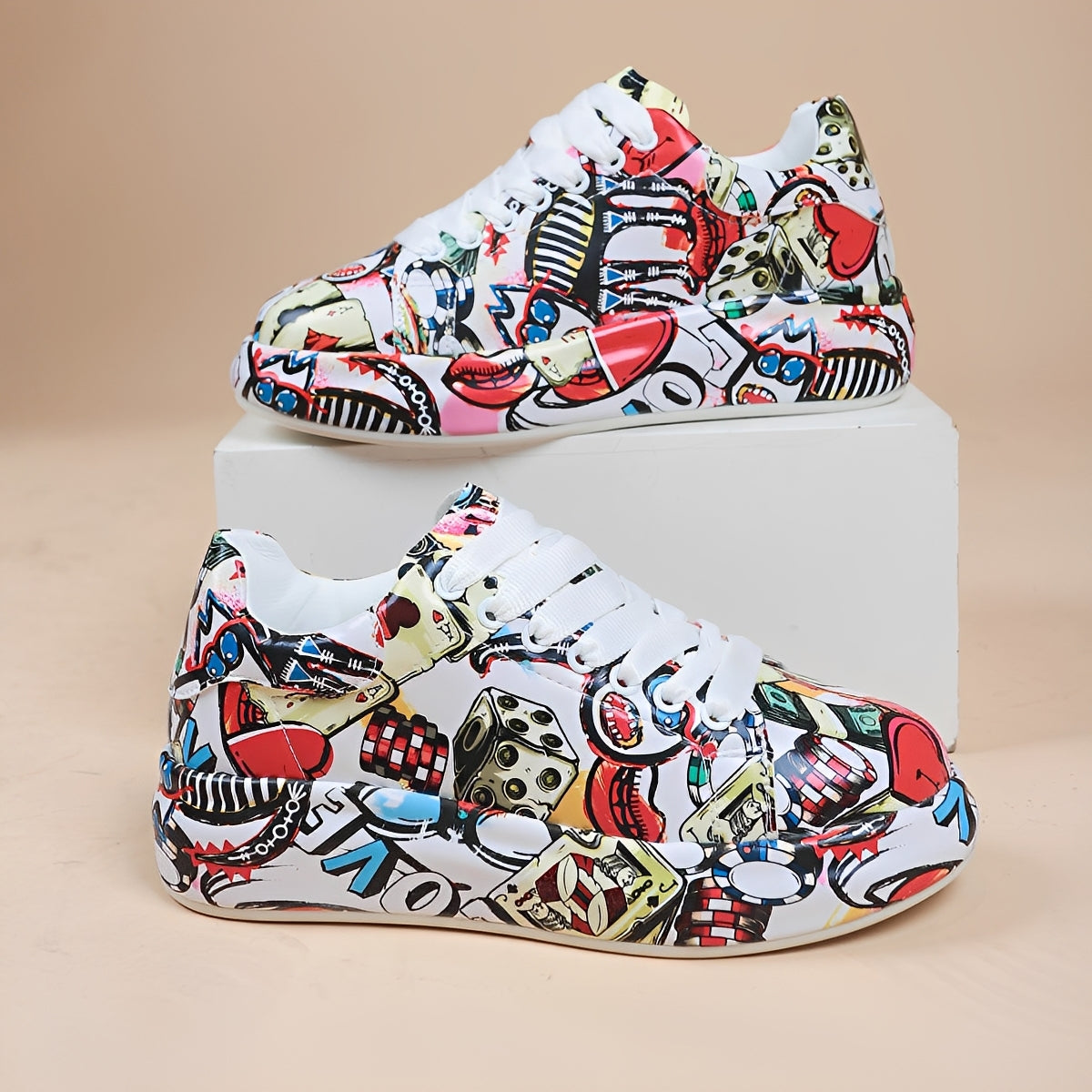 Damen Sneaker Elegante Leder