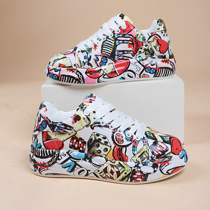 Damen Sneaker Elegante Leder