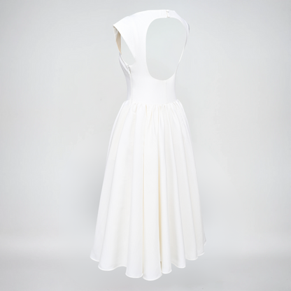Norvielle Damen Midi Kleid Lucia