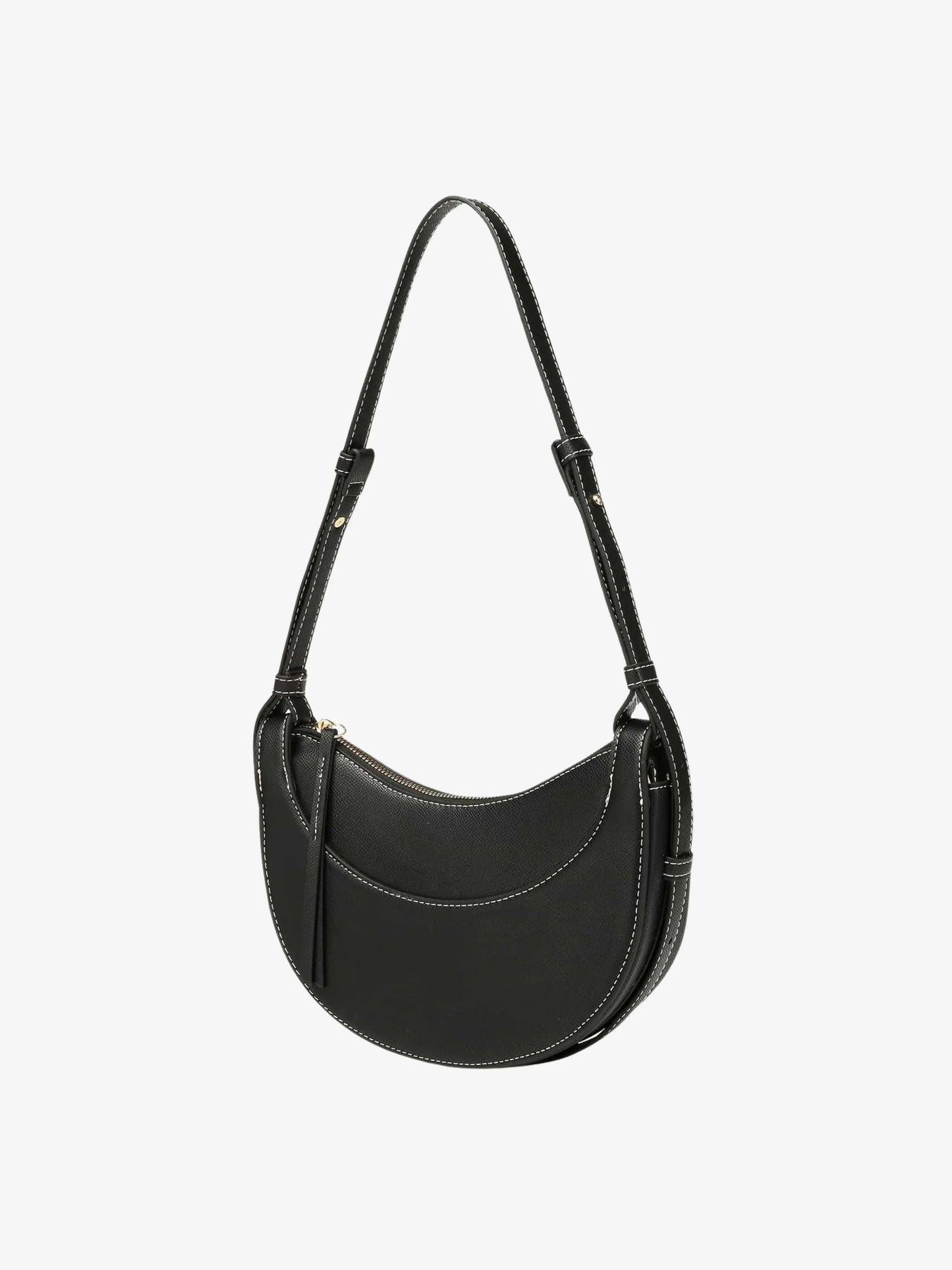 Amily Damen Crossbody-Tasche Verstellbar Gebogen Quaste