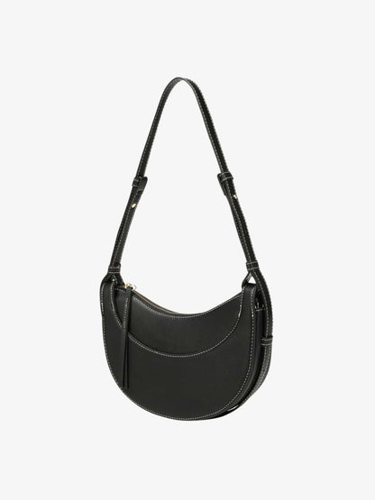 Amily Damen Crossbody-Tasche Verstellbar Gebogen Quaste